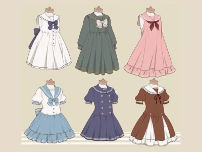 Nghệ Thuật Vẽ Trang Phục Anime: Hướng Dẫn Từ Cơ Bản Đến Nâng Cao
