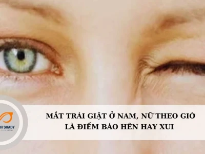 Nháy mắt trái ở nữ: Điềm báo tốt hay xấu, giải mã theo khoa học và tâm linh
