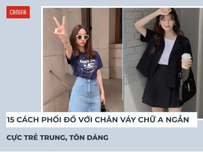 Phối đồ với chân váy đen chữ A: Hướng dẫn chi tiết từ A-Z