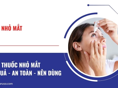 Thuốc nhỏ mắt trị ngứa mắt dị ứng: Lựa chọn nào hiệu quả và an toàn?