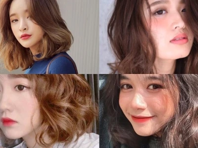 Tóc xoăn nhẹ ngang vai: 15+ Kiểu Đẹp Nhất Cho Mặt Tròn Năm 2026