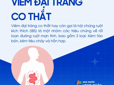 Viêm đại tràng co thắt là gì? Nguyên nhân, dấu hiệu và cách điều trị