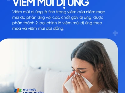 Viêm mũi dị ứng triệu chứng: Nhận biết và cách xử lý hiệu quả